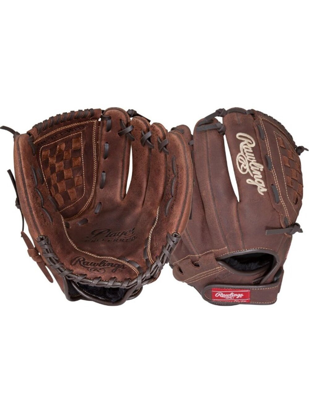 Player Preferred Baseball Glove for Baseball & Slowpitch Softball - Durable